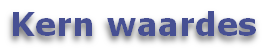 Kern waardes